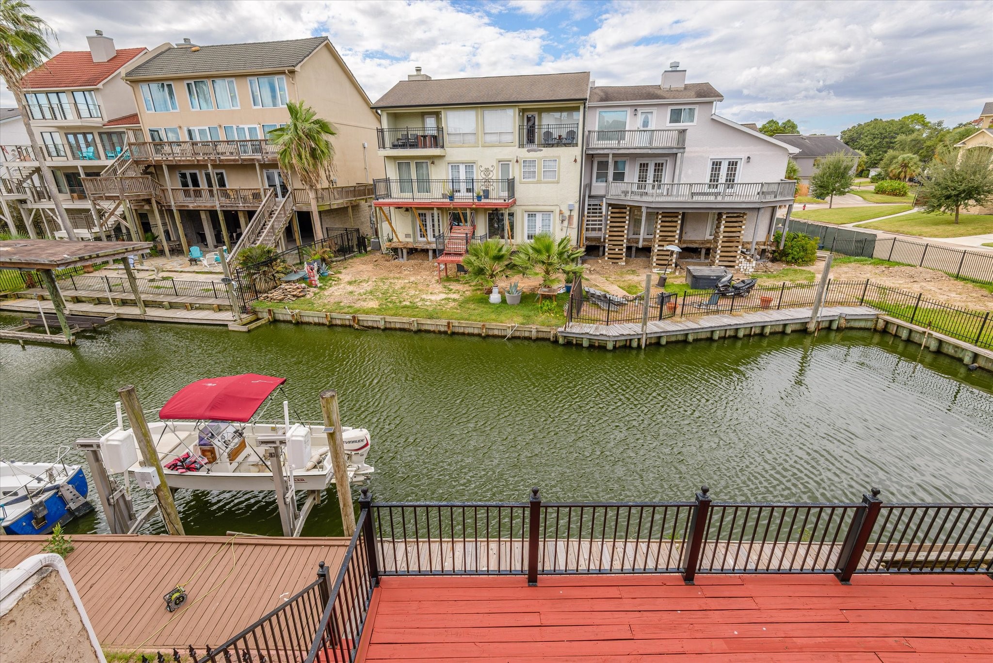 18 Antilles Lane Nassau Bay, TX 77058 - Photo 40 of 44 View from Primary bedroom Balcony