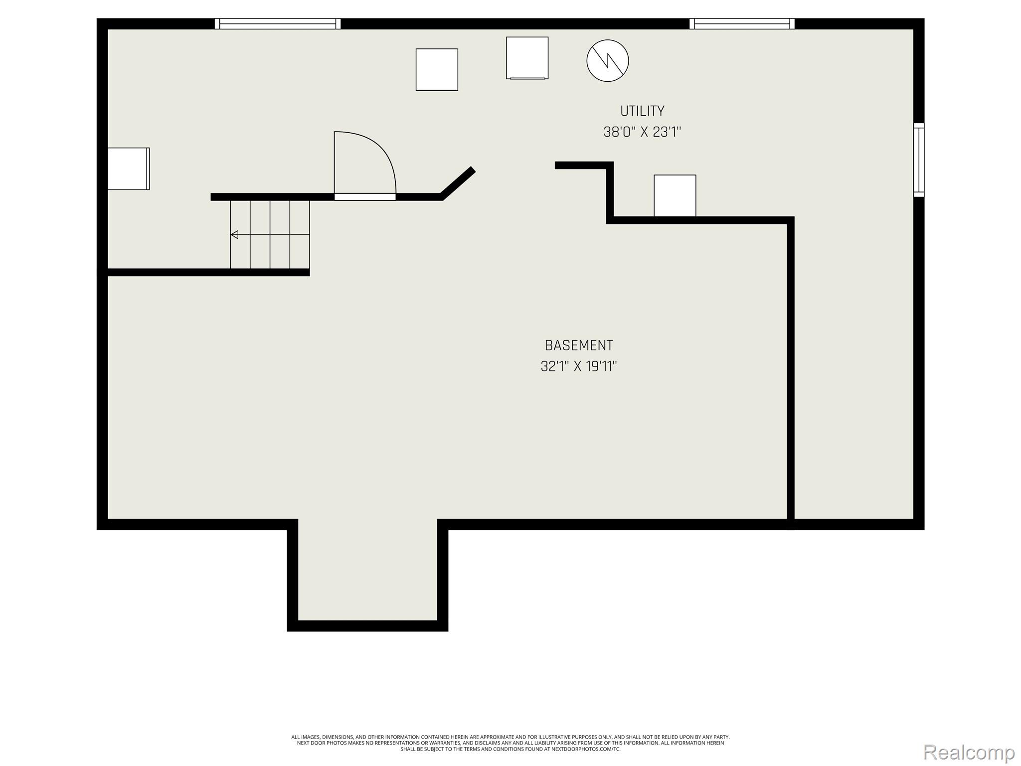 4623 West Lovejoy Road Byron, MI 48418 - Photo 21 of 21 View of basement floor plan