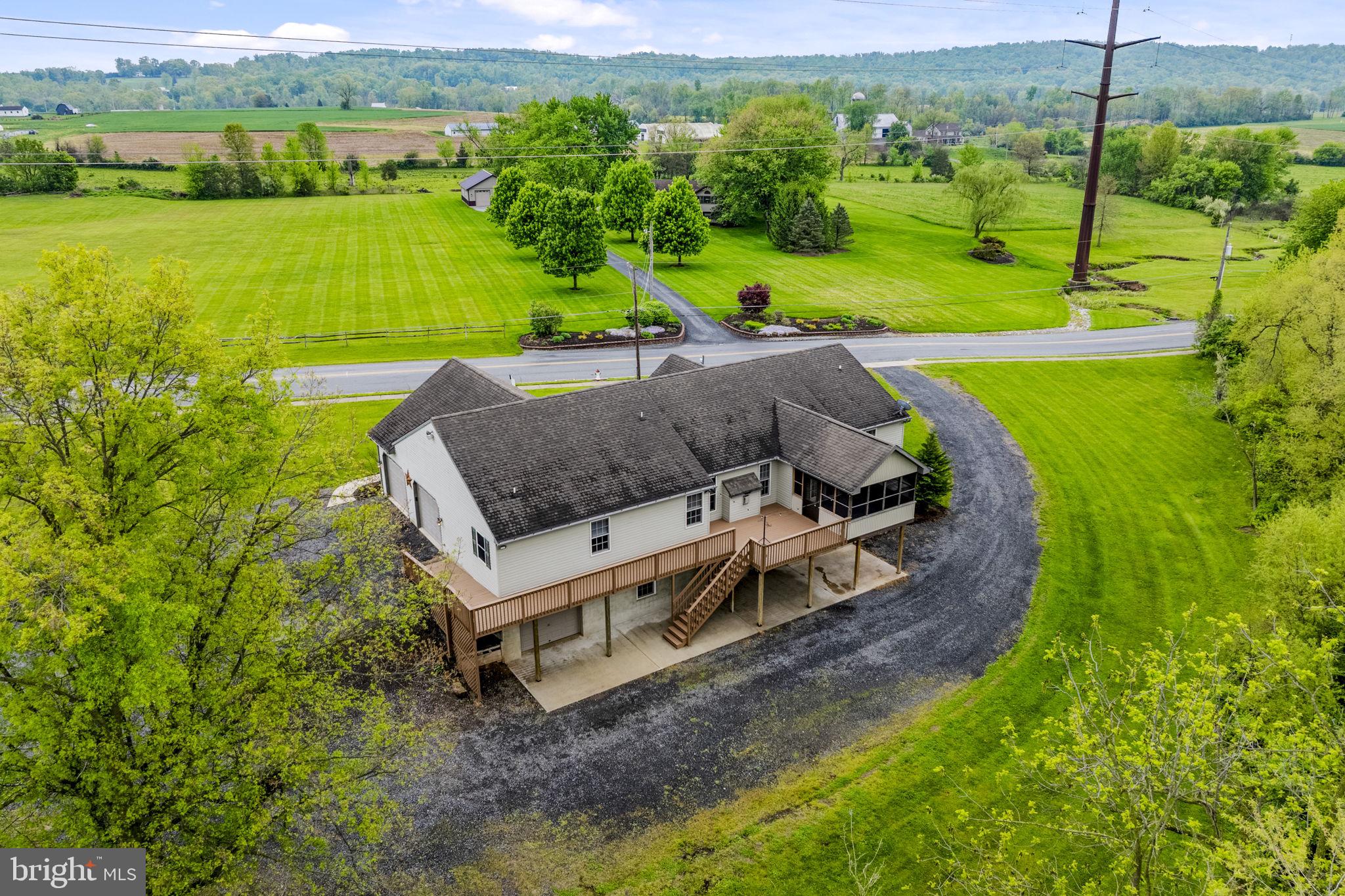 331 Brunners Grove Road Reinholds, PA 17569 - Photo 52 of 62 a aerial view of a house with big yard
