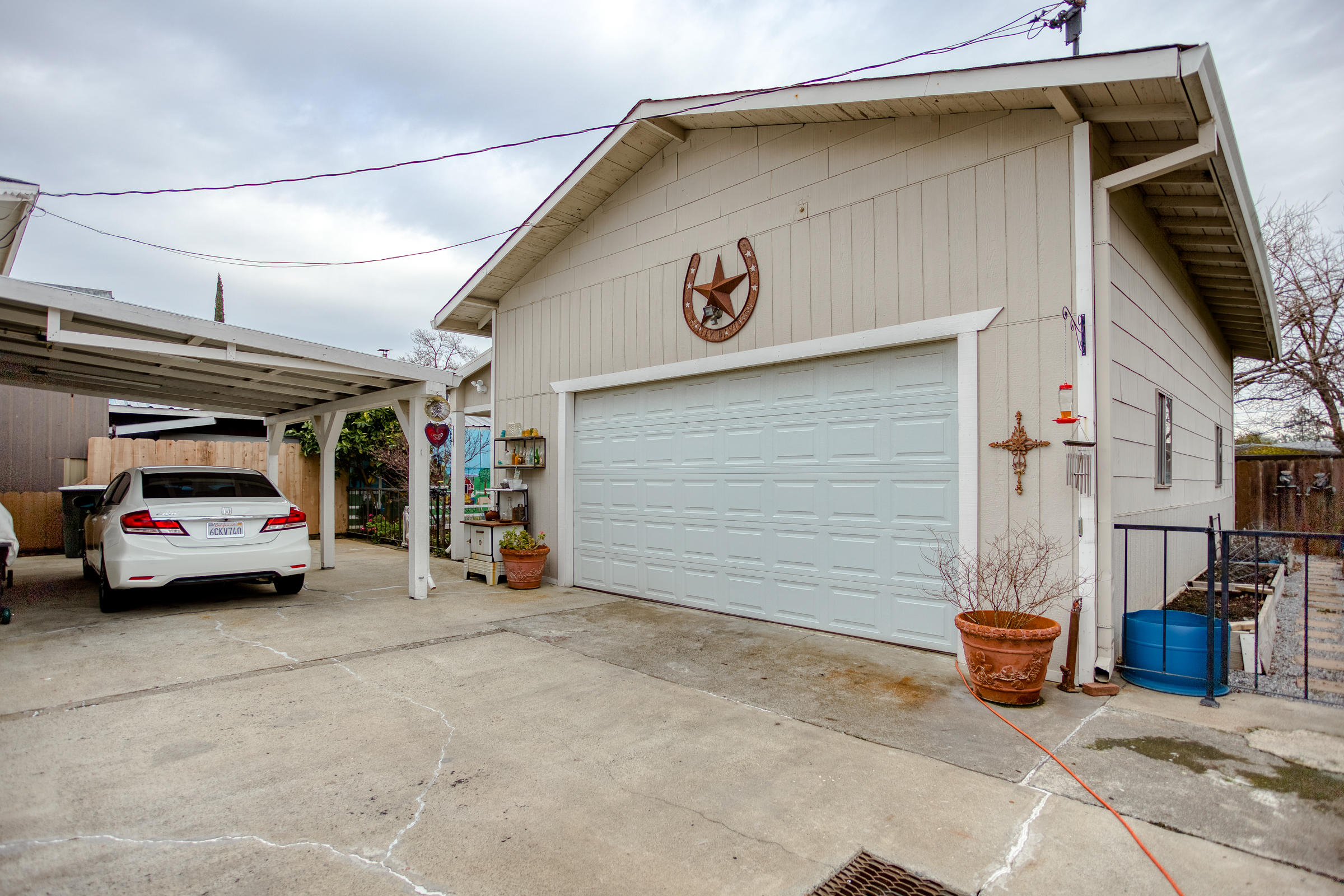 2851 Irwin Road Redding, CA 96002 - Photo 2 of 28 a view of parking garage with cars