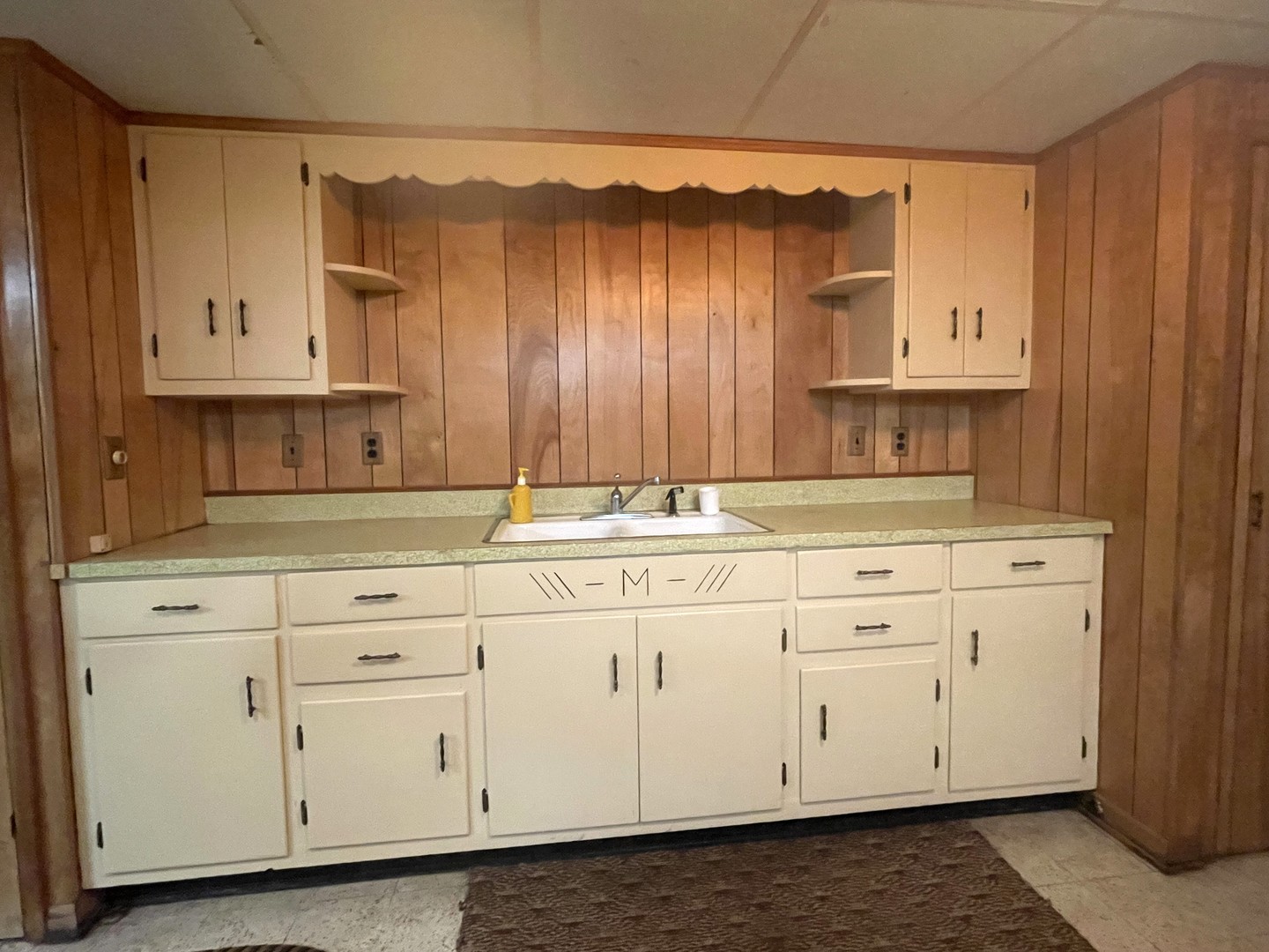 206 Palmyra Road Dixon, IL 61021 - Photo 32 of 46 a view of cabinets a sink and a stove in a room