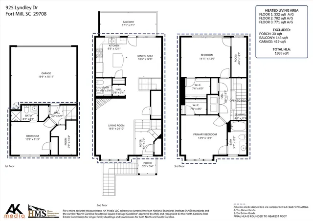 $429,000 | 925 Lyndley Drive, Fort Mill, SC 29708