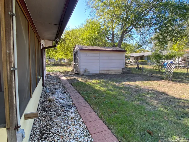 a view of an entryway door