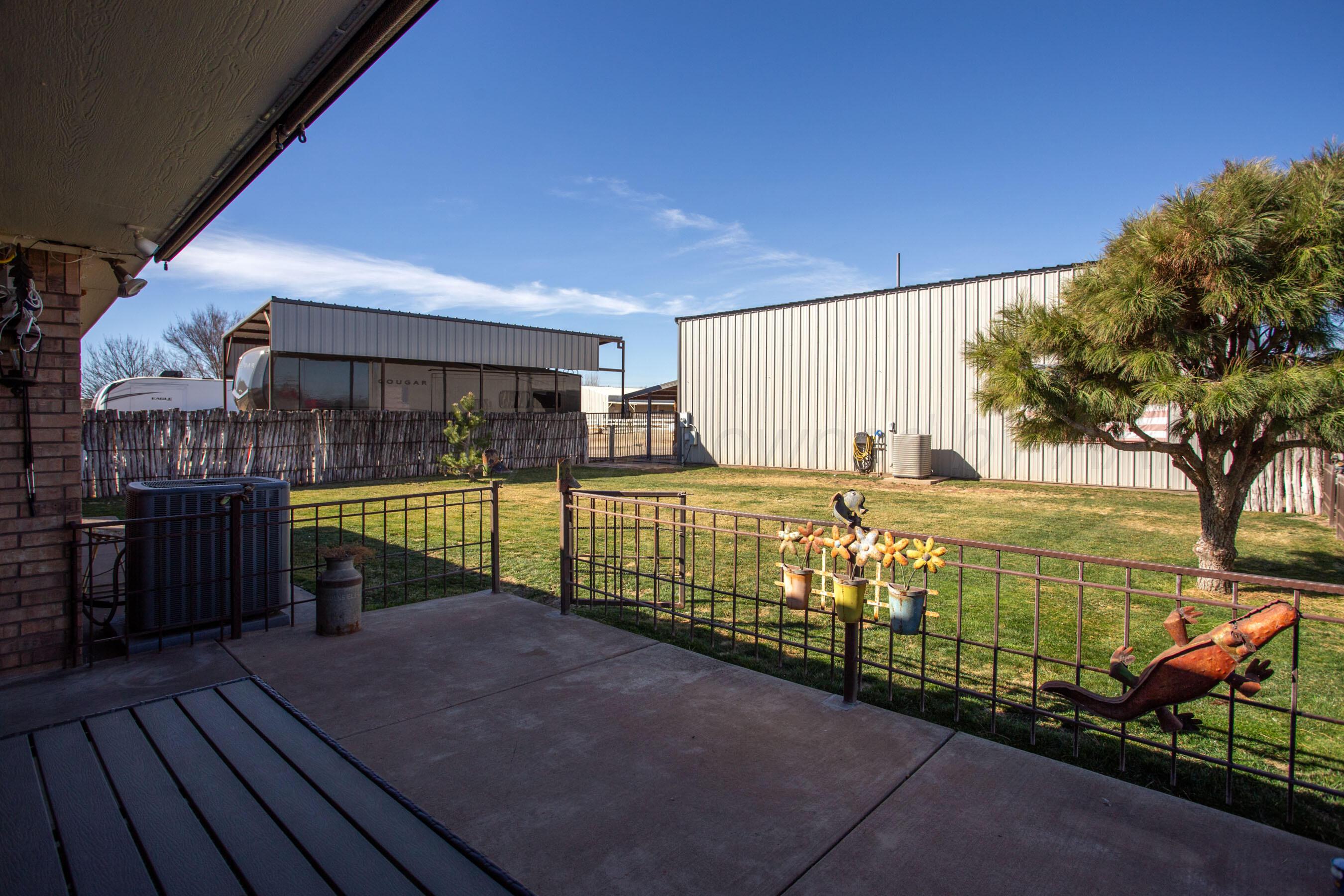 16310 Prairie Garden Road Canyon, TX 79015 - Photo 21 of 56 Covered back patio view 2