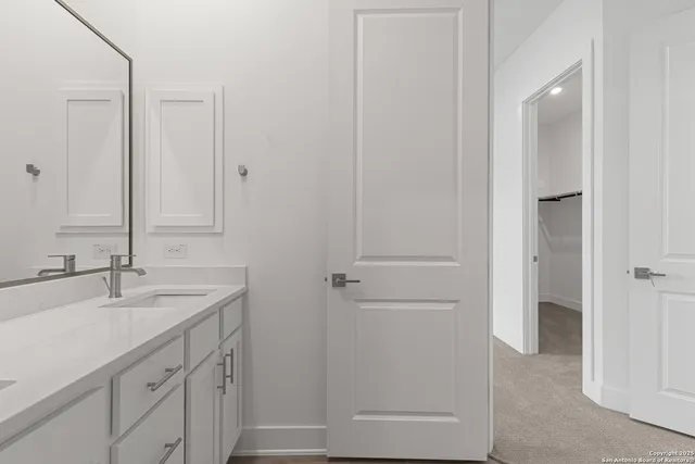 a view of empty room