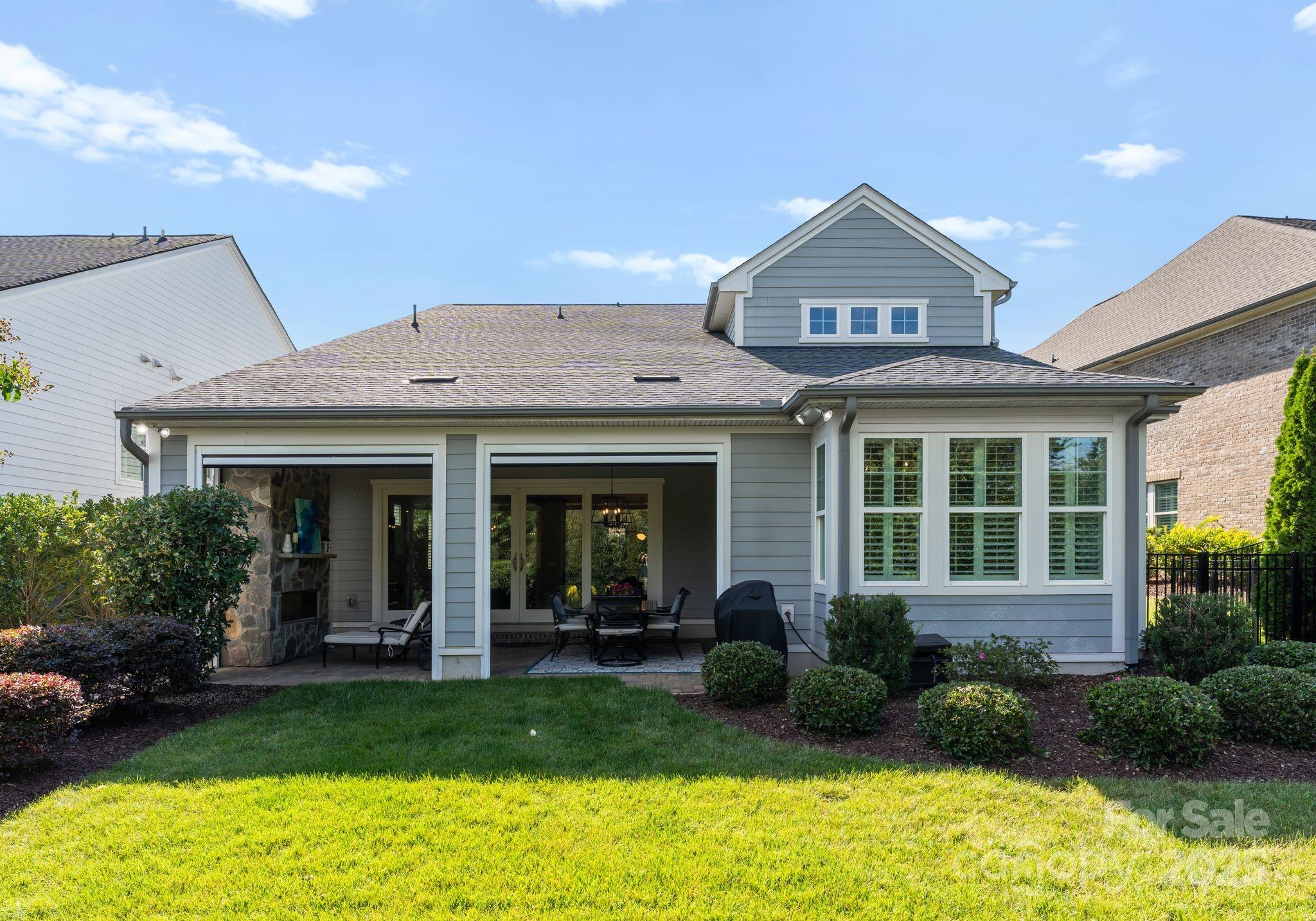 12019 Huntson Reserve Road Huntersville, NC 28078 - Photo 40 of 43 a view of a house with a garden and plants
