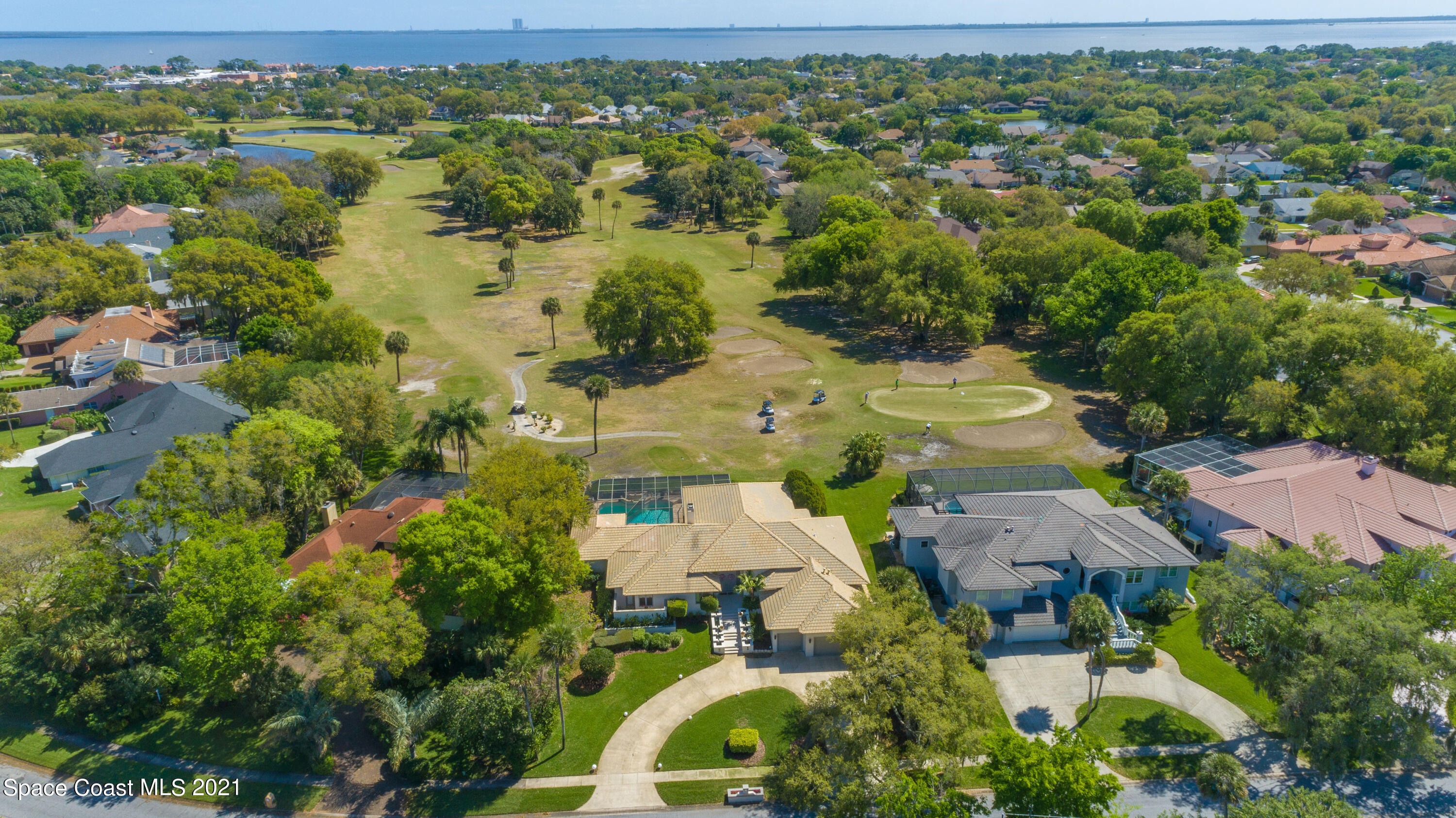 3835 Raney Road Titusville, FL 32780 - Photo 5 of 55 an aerial view of multiple house