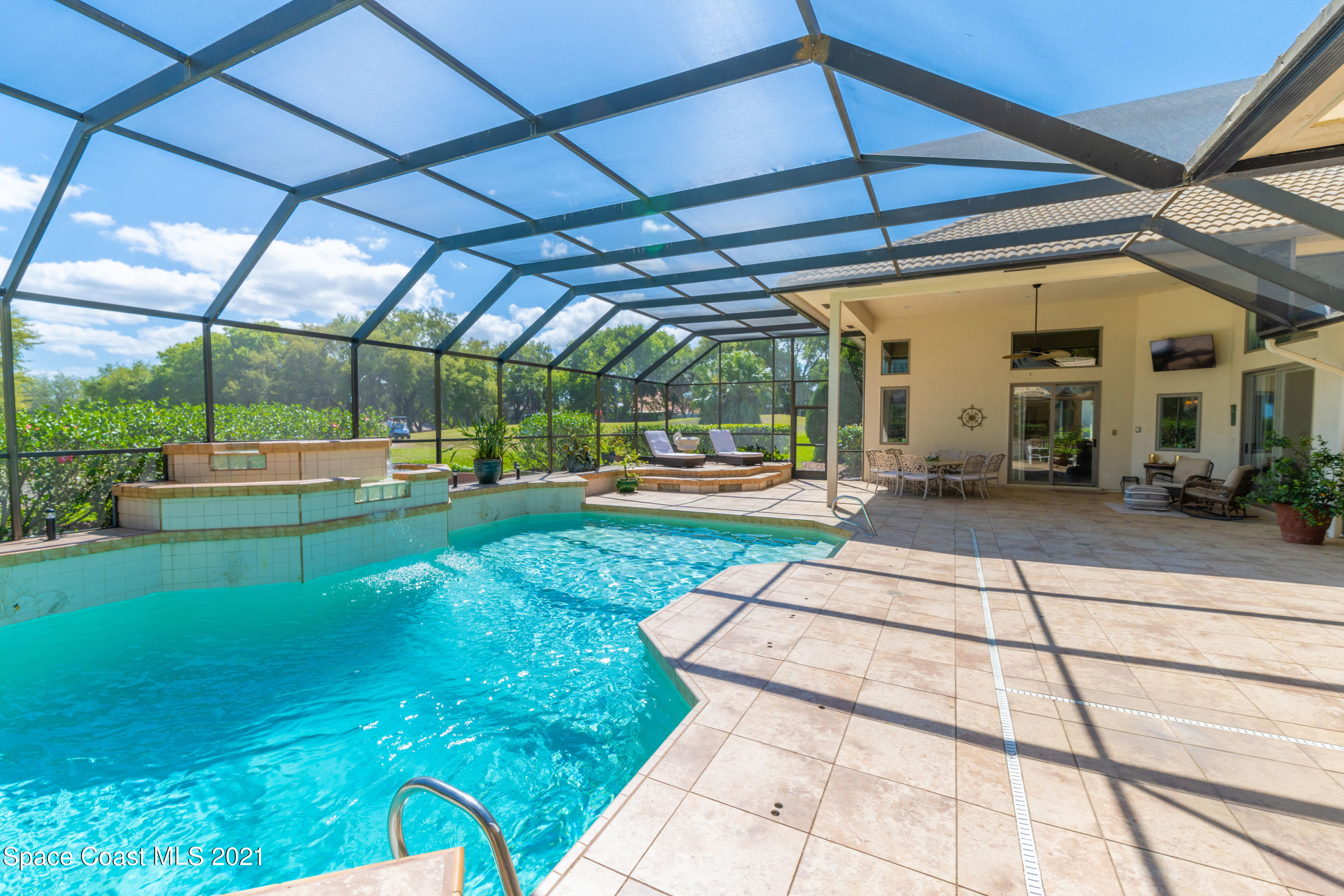 3835 Raney Road Titusville, FL 32780 - Photo 10 of 55 a view of a porch with a slide