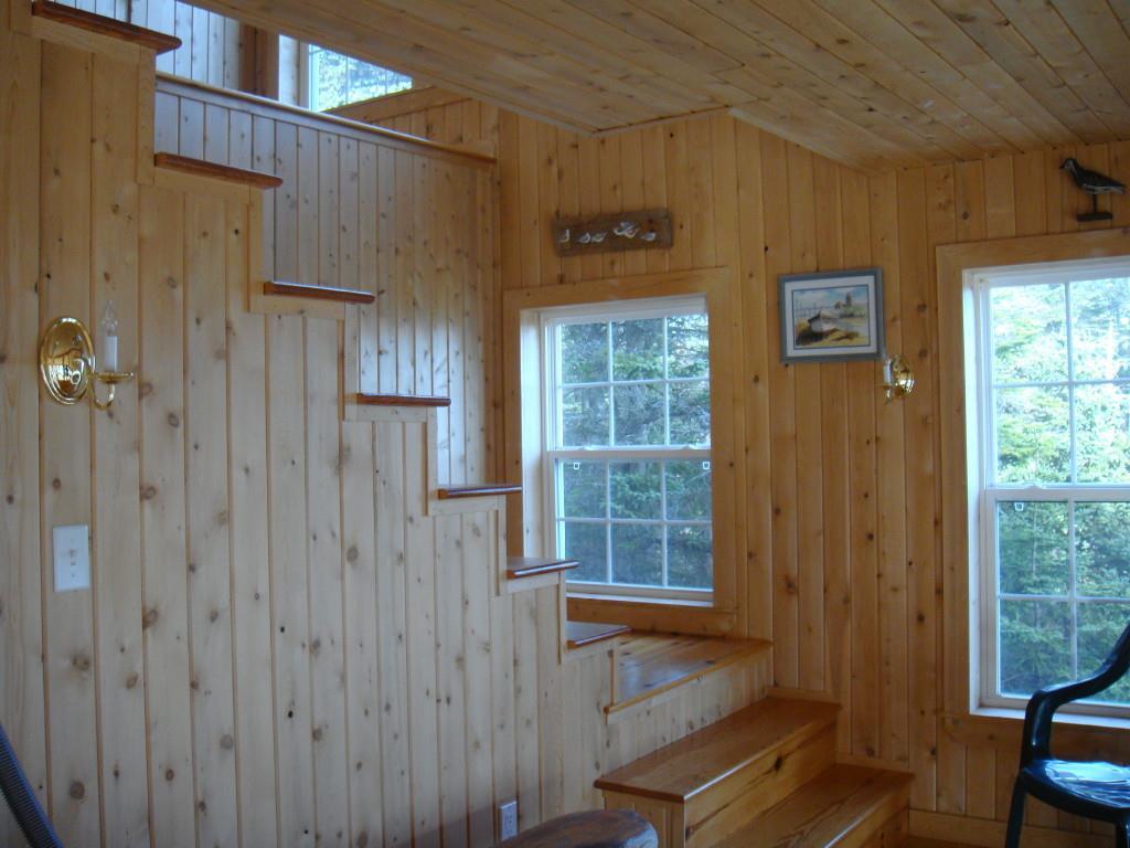 26 Deep Woods Road Cutler, ME 04626 - Photo 20 of 21 Stairway to second floor.