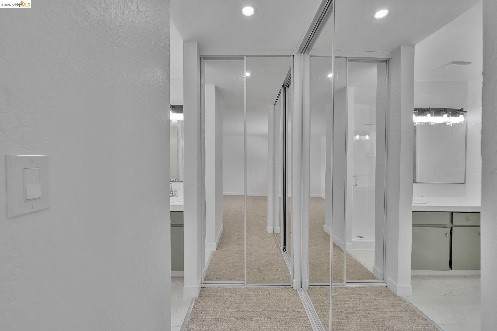 1808 Wildbrook Court, Unit D Concord, CA 94521 - Photo 35 of 47 a bathroom with a shower and a glass door