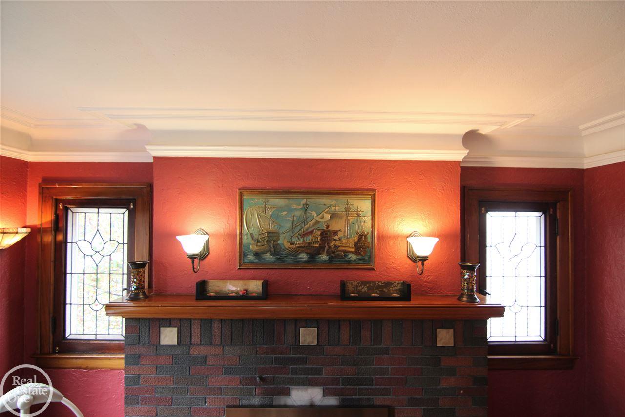 15785 Charles R Avenue Eastpointe, MI 48021 - Photo 9 of 54 Plaster art piece original to the house
