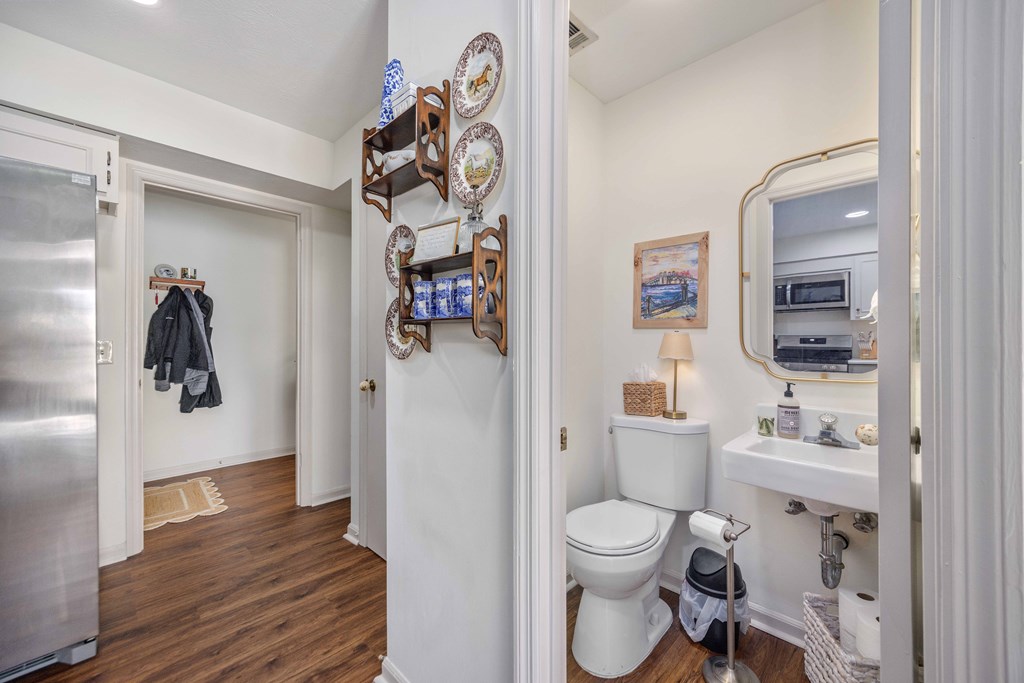 2525 Norris Road, Unit 98 Columbus, GA 31907 - Photo 11 of 40 a bathroom with a toilet and a shower