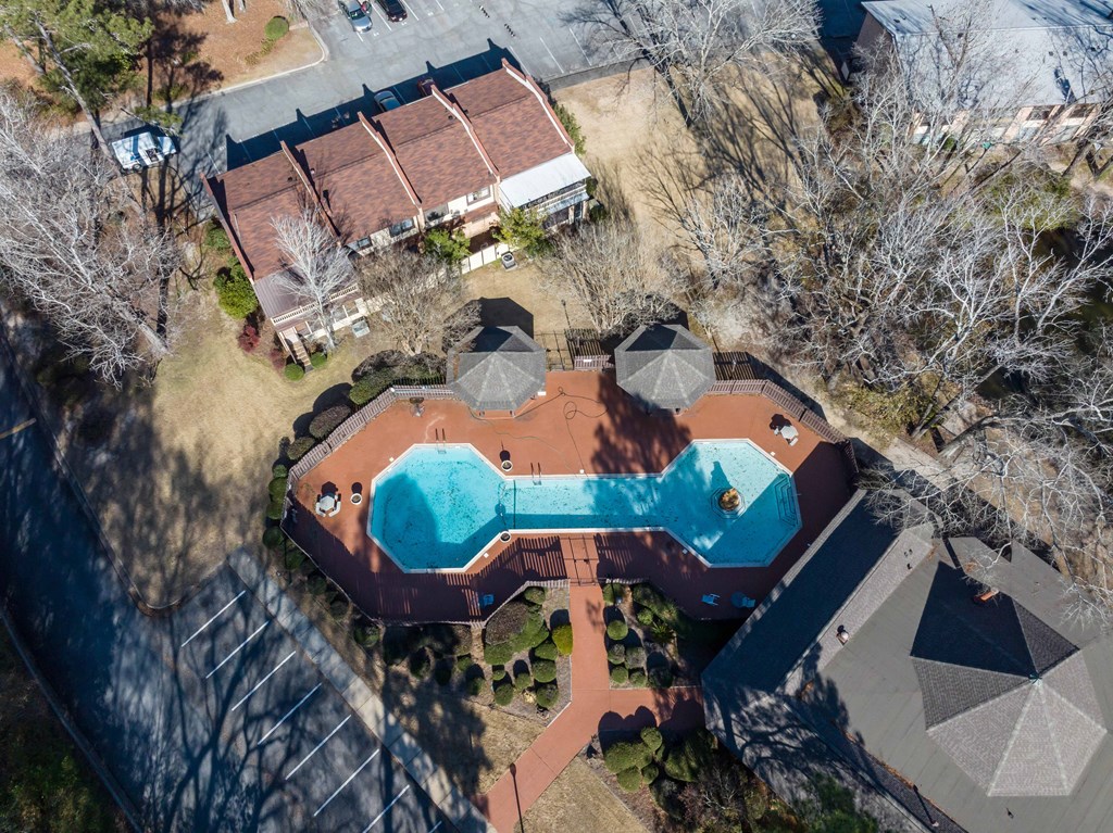 2525 Norris Road, Unit 98 Columbus, GA 31907 - Photo 34 of 40 an aerial view of a house a yard and outdoor seating