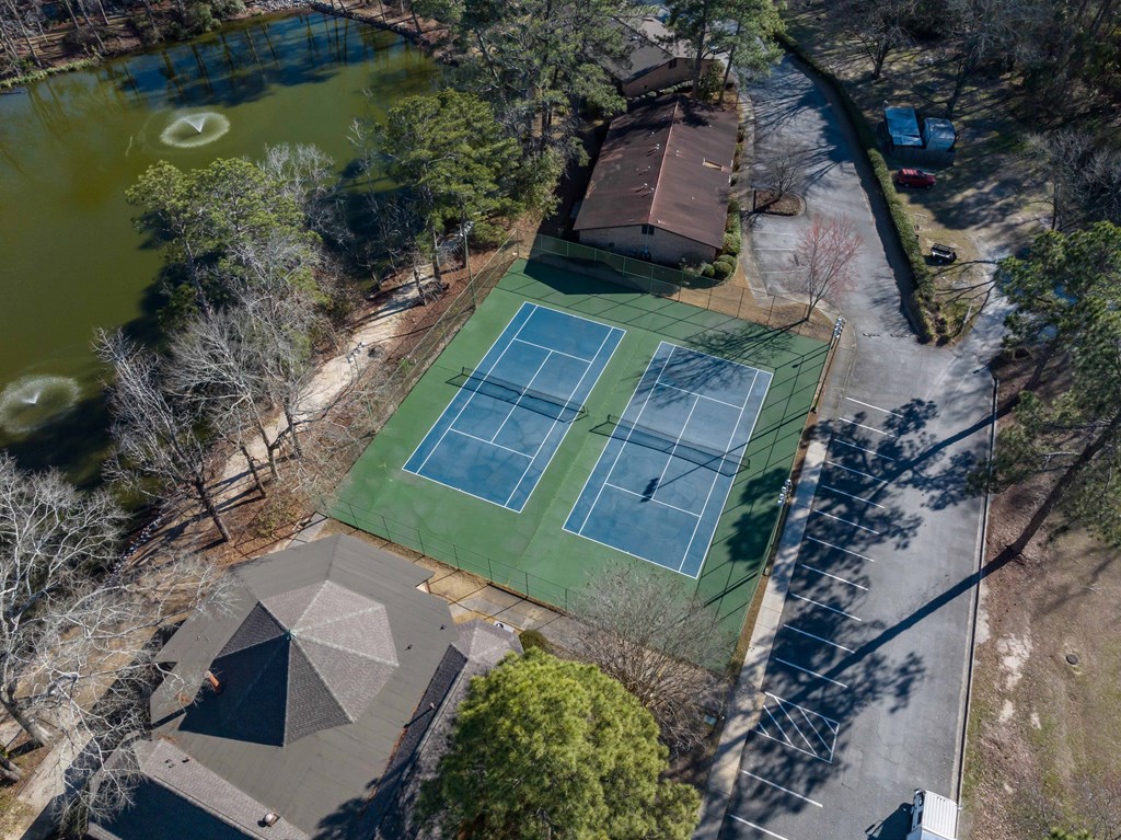 2525 Norris Road, Unit 98 Columbus, GA 31907 - Photo 35 of 40 an aerial view of a house with a yard