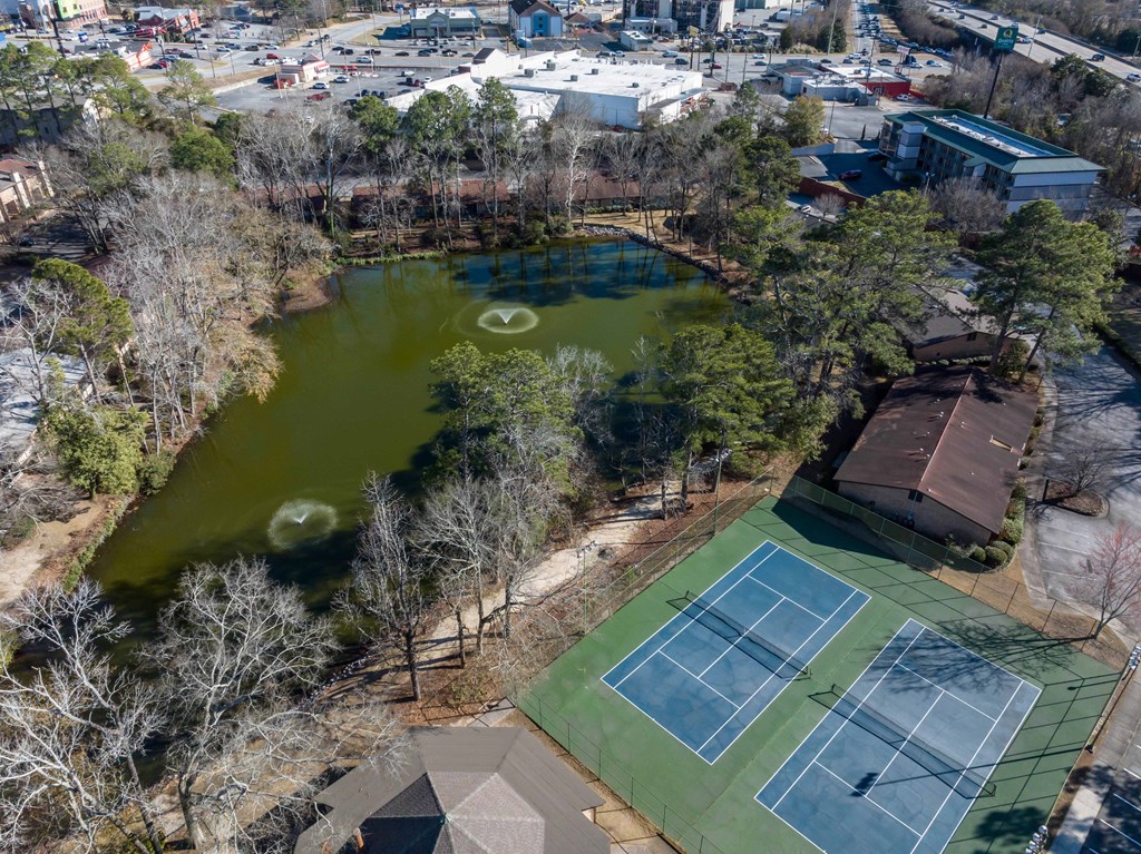 2525 Norris Road, Unit 98 Columbus, GA 31907 - Photo 37 of 40 an aerial view of house with yard swimming pool and outdoor seating