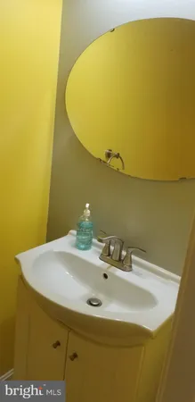 a bathroom with a sink