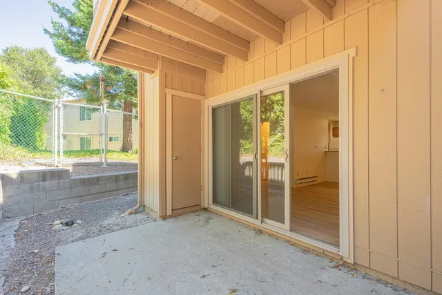 a view of front door