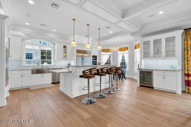 a bed room with a bed window and a couch