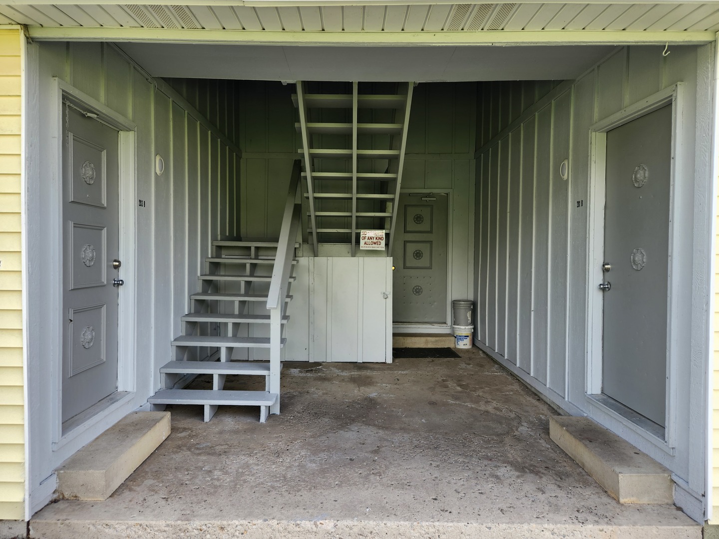 201-203 South Maple Street Toluca, IL 61369 - Photo 5 of 11 a view of wooden door and outdoor space