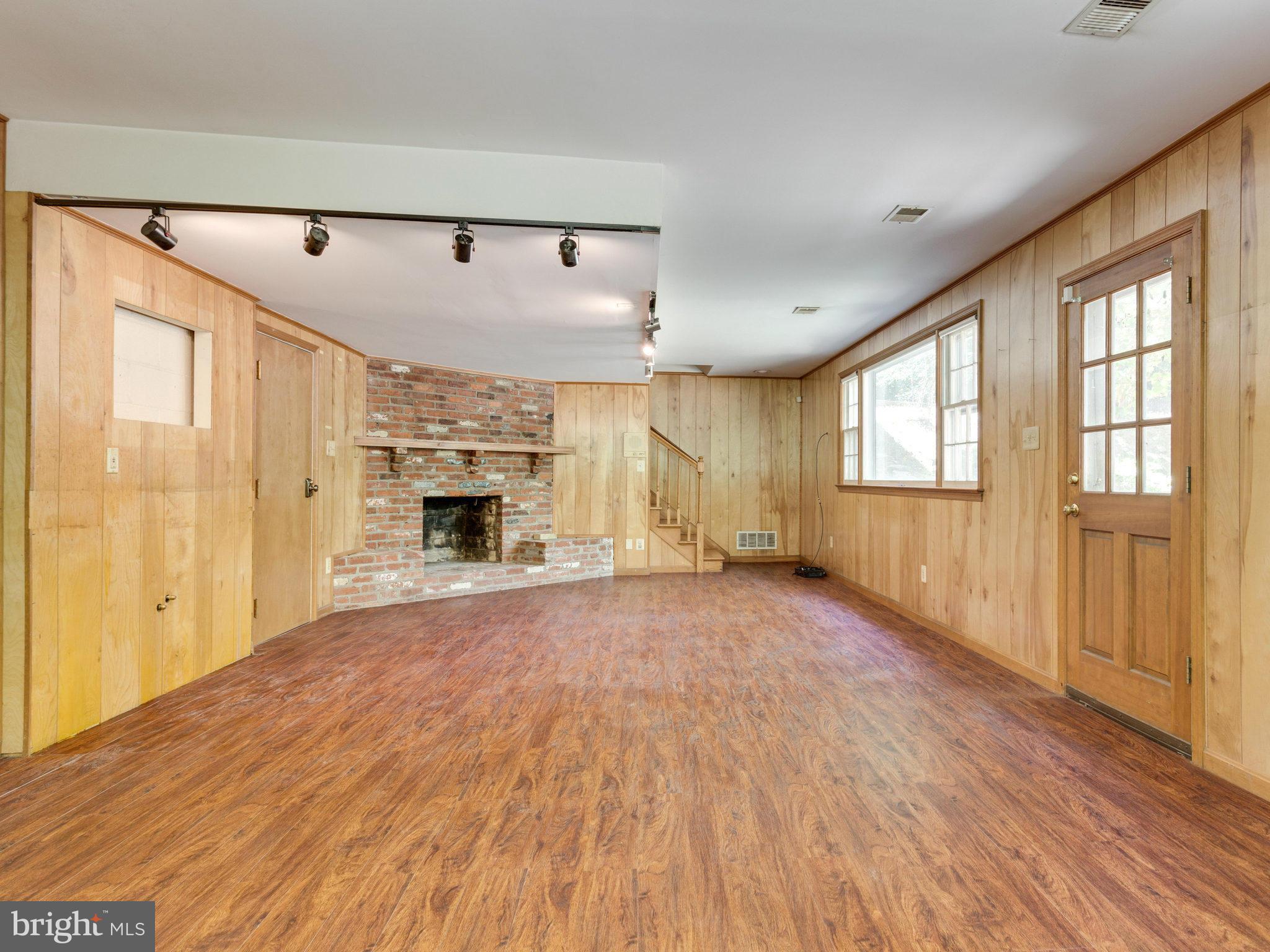 8501 Brook Road McLean, VA 22102 - Photo 27 of 29 Rec Room at Walk-out Lower Level
