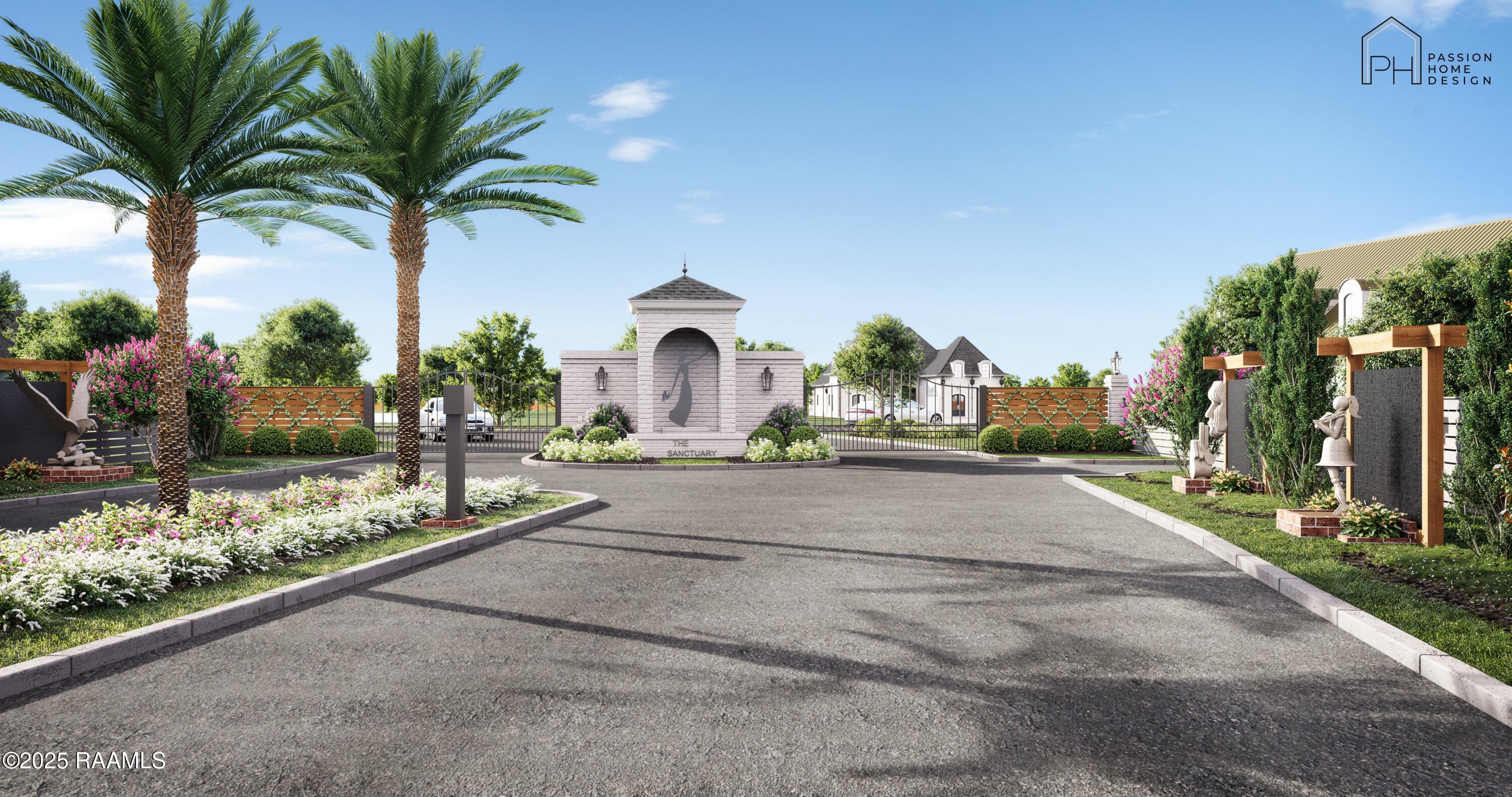 203 Conservatory Broussard, LA 70518 - Photo 4 of 4 Entry Rendering "The Sanctuary"