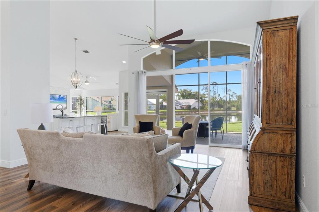 14402 Bridgeview Lane Port Charlotte, FL 33953 - Photo 17 of 93 a living room with furniture and a window