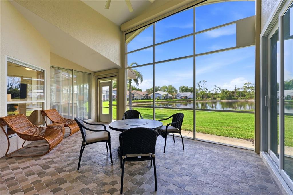 14402 Bridgeview Lane Port Charlotte, FL 33953 - Photo 42 of 93 a view of an outdoor space with furniture and garden