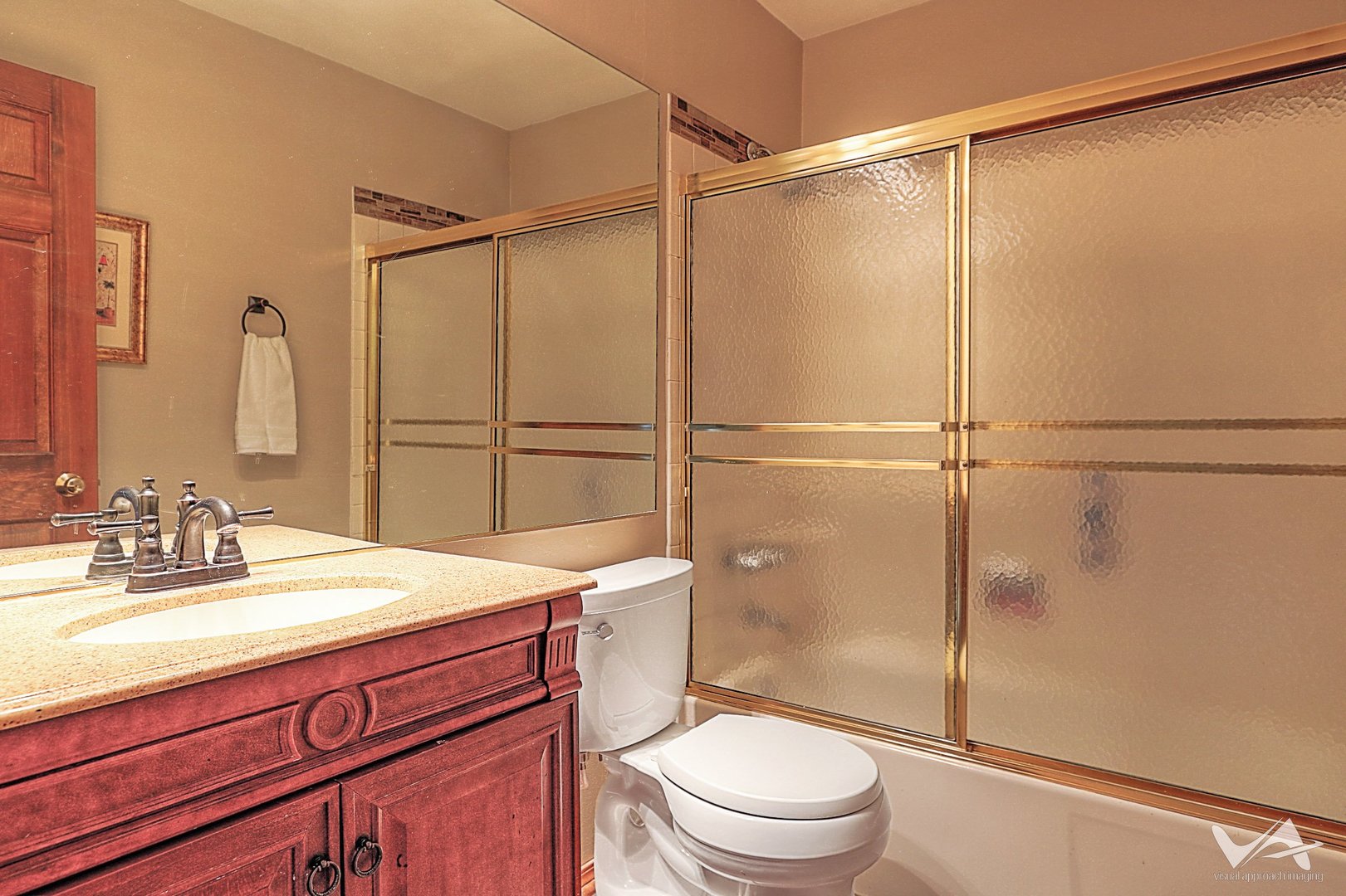 1034 Fall Circle Roselle, IL 60172 - Photo 24 of 30 a bathroom with a sink toilet and shower