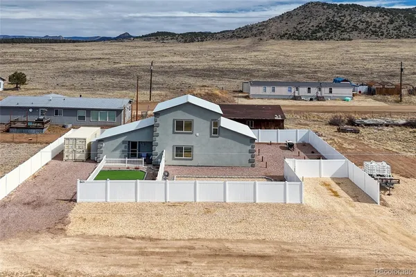 a view of houses with outdoor space