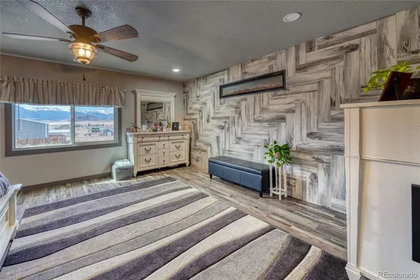 a spacious bathroom with a double vanity sink and a window