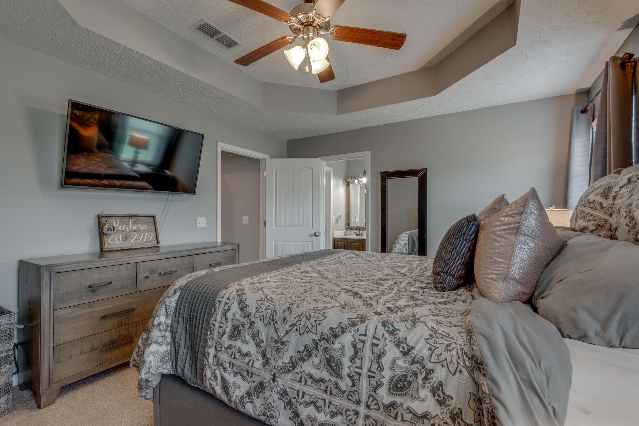 1629 Damascus Road Murfreesboro, TN 37128 - Photo 14 of 25 Beautiful Trey ceiling in Master.