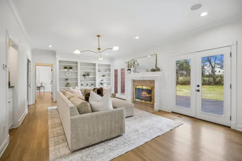a kitchen with stainless steel appliances granite countertop a stove and a refrigerator