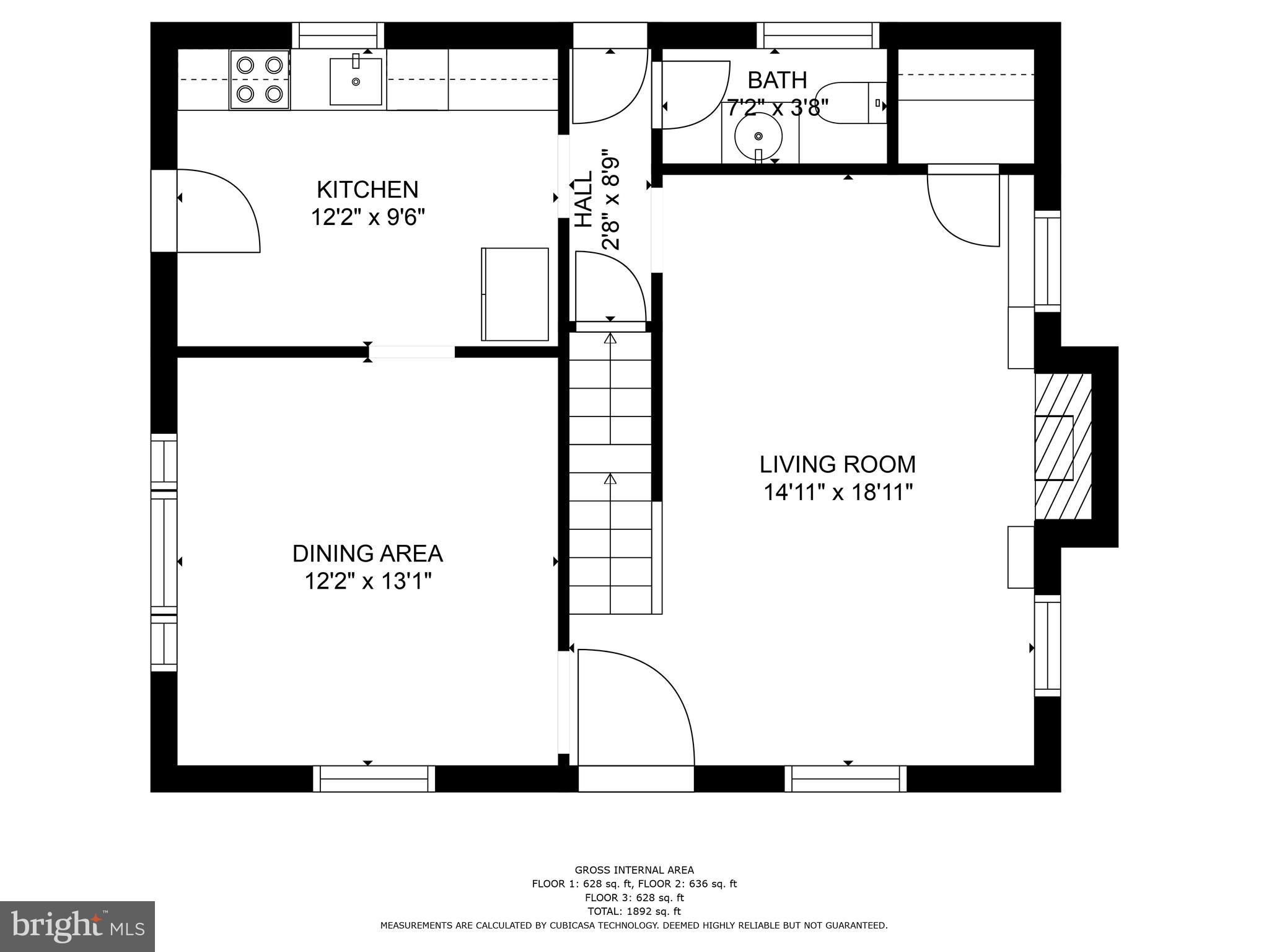 901 Locustvale Road Towson, MD 21204 - Photo 36 of 42 Main Level Floor Plan