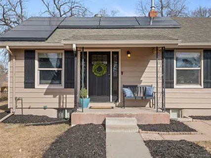 a front view of a house with a porch