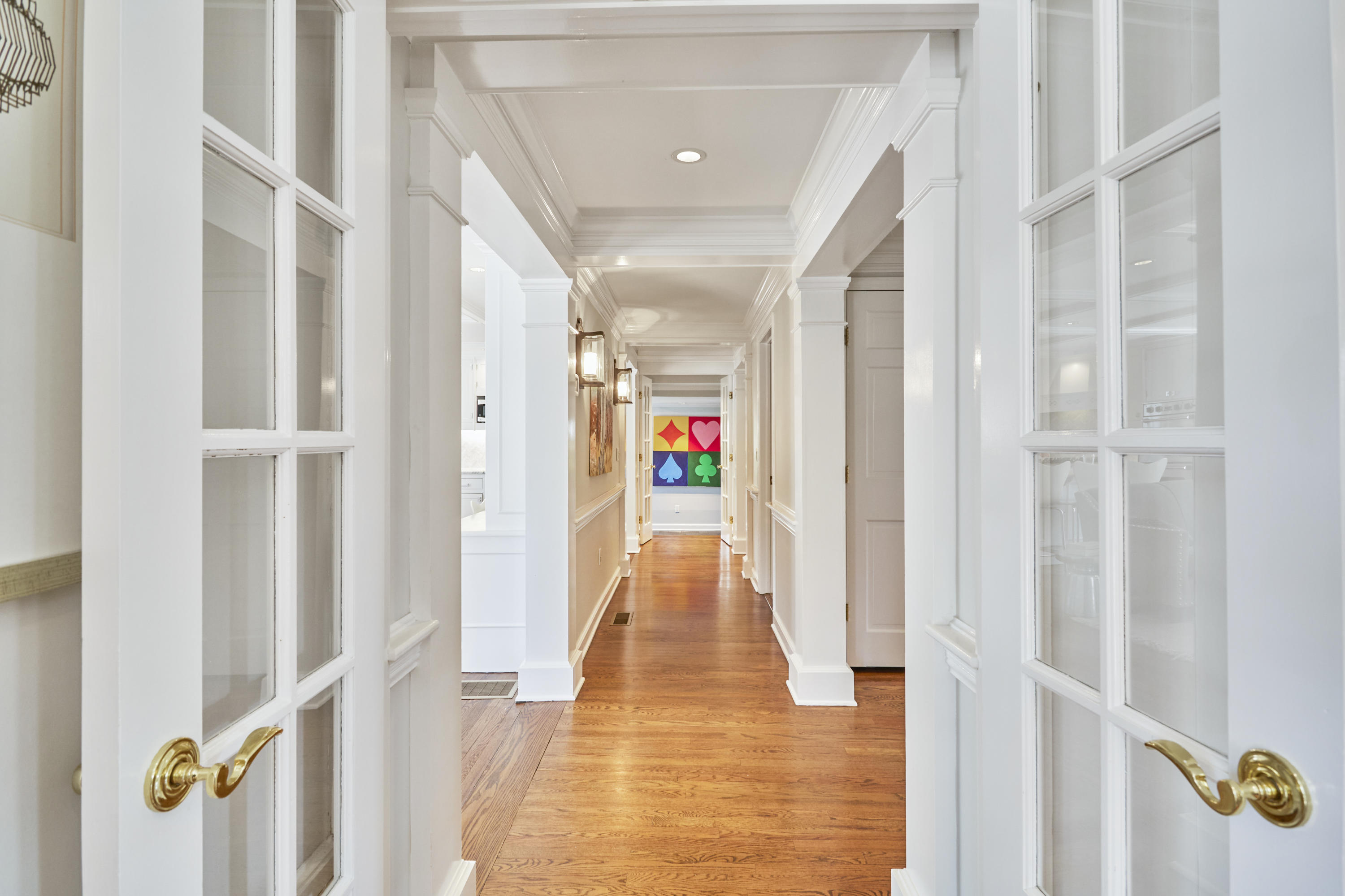 5 Driftway Lane Darien, CT 06820 - Photo 21 of 46 a view of an entryway with wooden floor