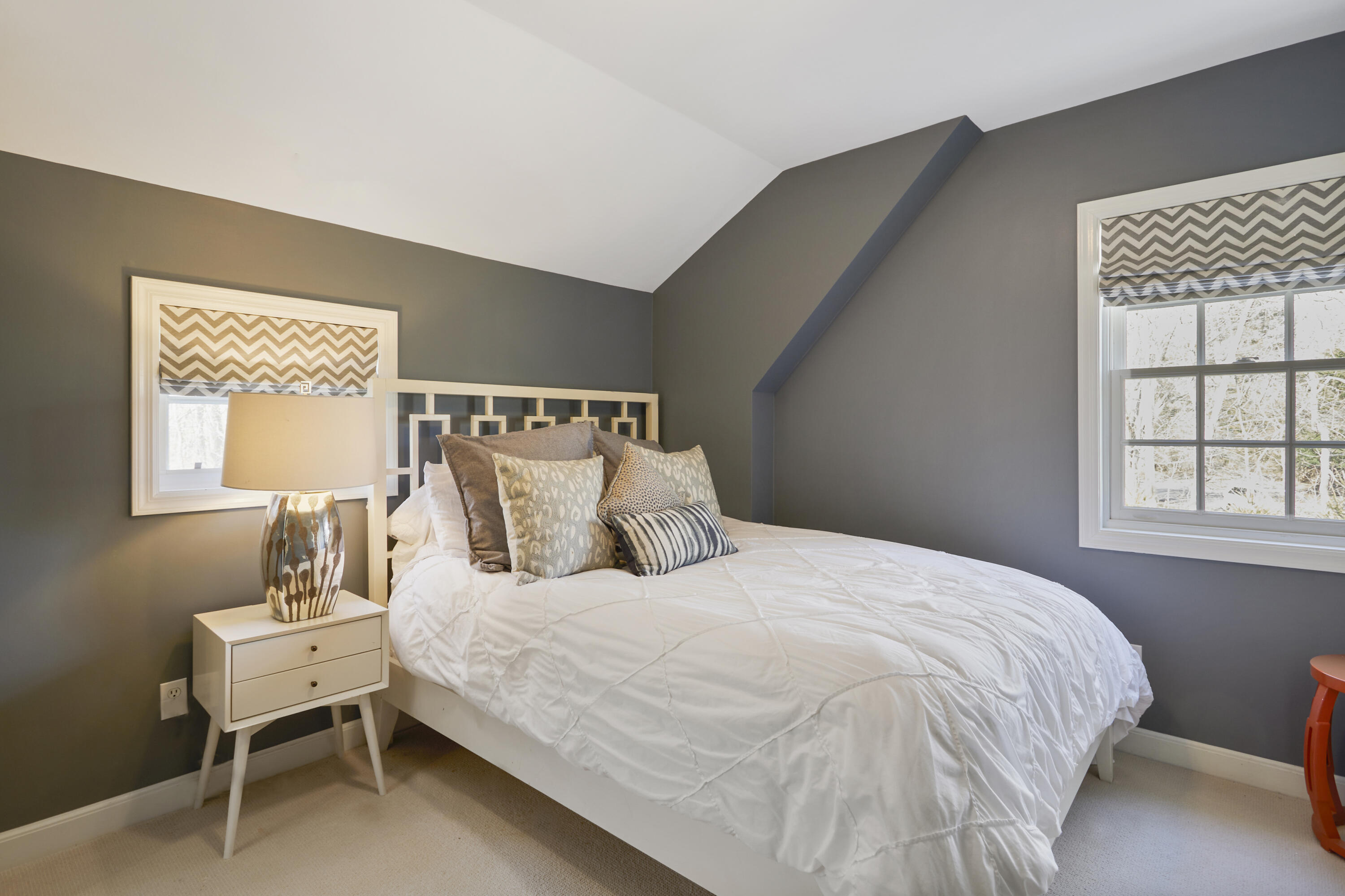 5 Driftway Lane Darien, CT 06820 - Photo 30 of 46 a bedroom with a bed and a window