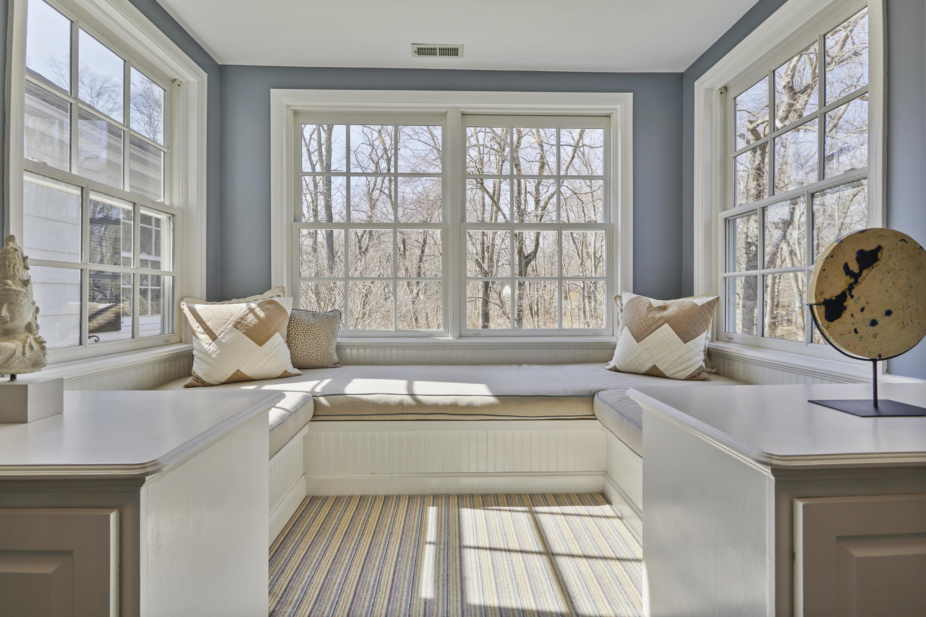 5 Driftway Lane Darien, CT 06820 - Photo 35 of 46 a living room with furniture and a large window