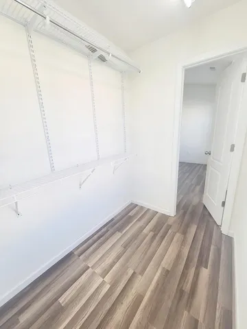 a view of empty room