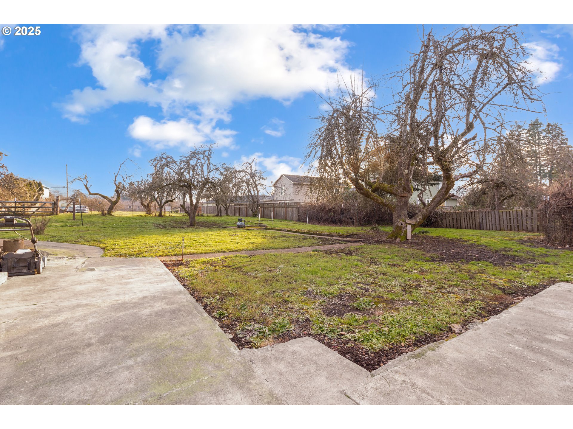 412 South 35th Street Springfield, OR 97478 - Photo 28 of 38 a view of a yard with an outdoor space