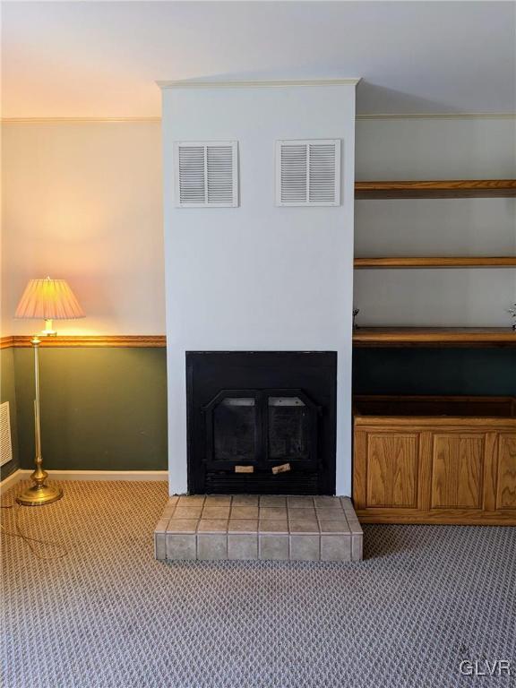 4422 Ammon Way Whitehall, PA 18052 - Photo 18 of 30 a bedroom with a bed and a fireplace