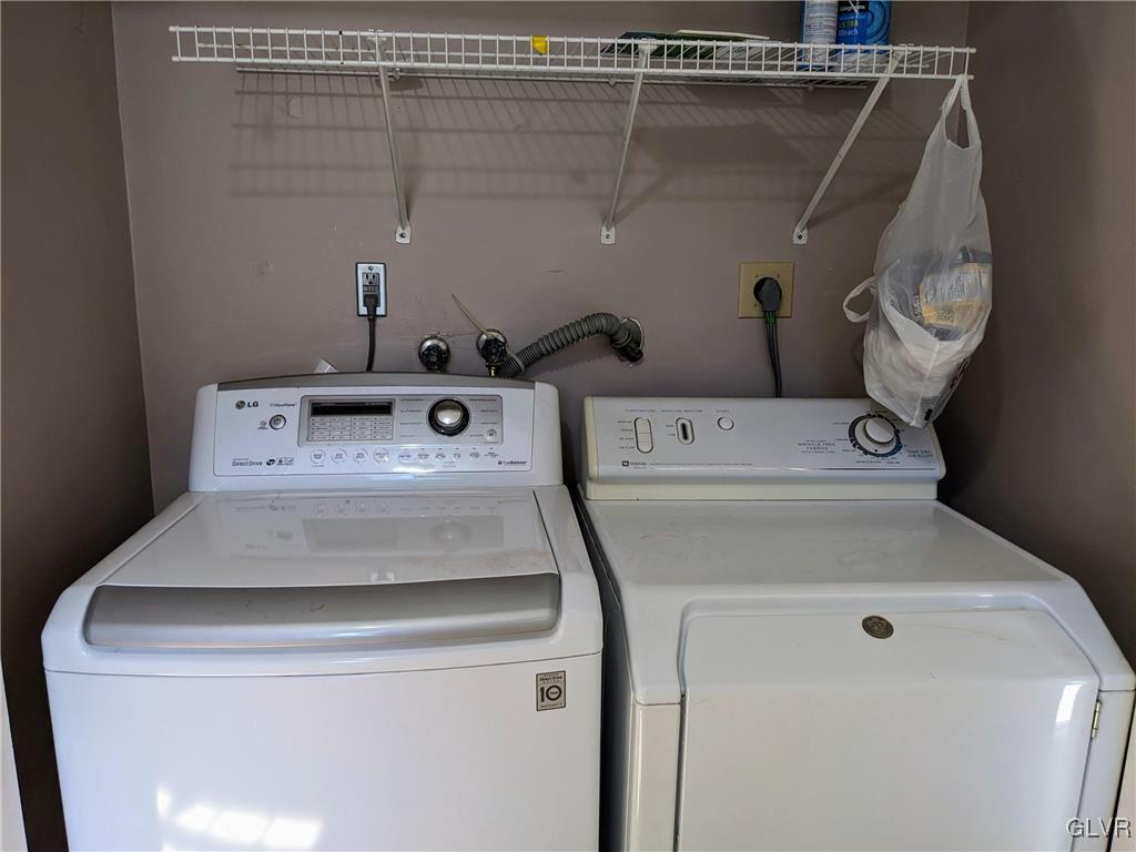 4422 Ammon Way Whitehall, PA 18052 - Photo 19 of 30 a utility room with dryer and washer