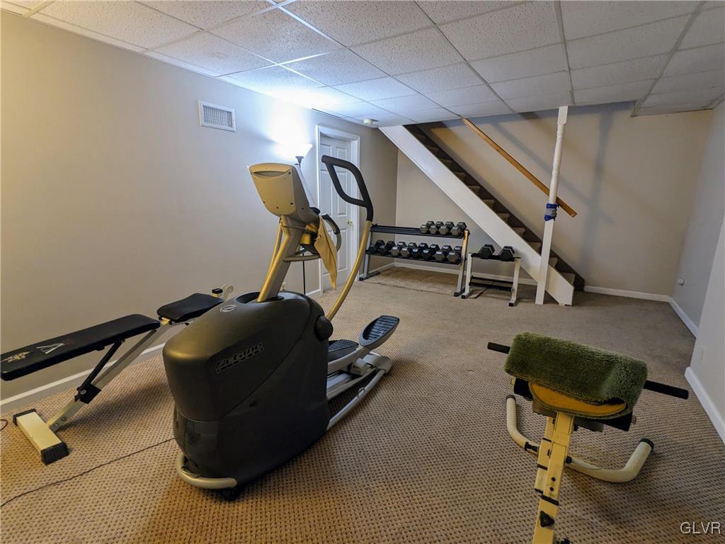 4422 Ammon Way Whitehall, PA 18052 - Photo 25 of 30 a view of a room with gym equipment