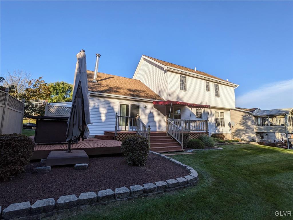 4422 Ammon Way Whitehall, PA 18052 - Photo 4 of 30 a front view of house with a garden