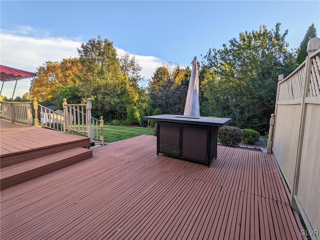 4422 Ammon Way Whitehall, PA 18052 - Photo 7 of 30 a view of a wooden deck