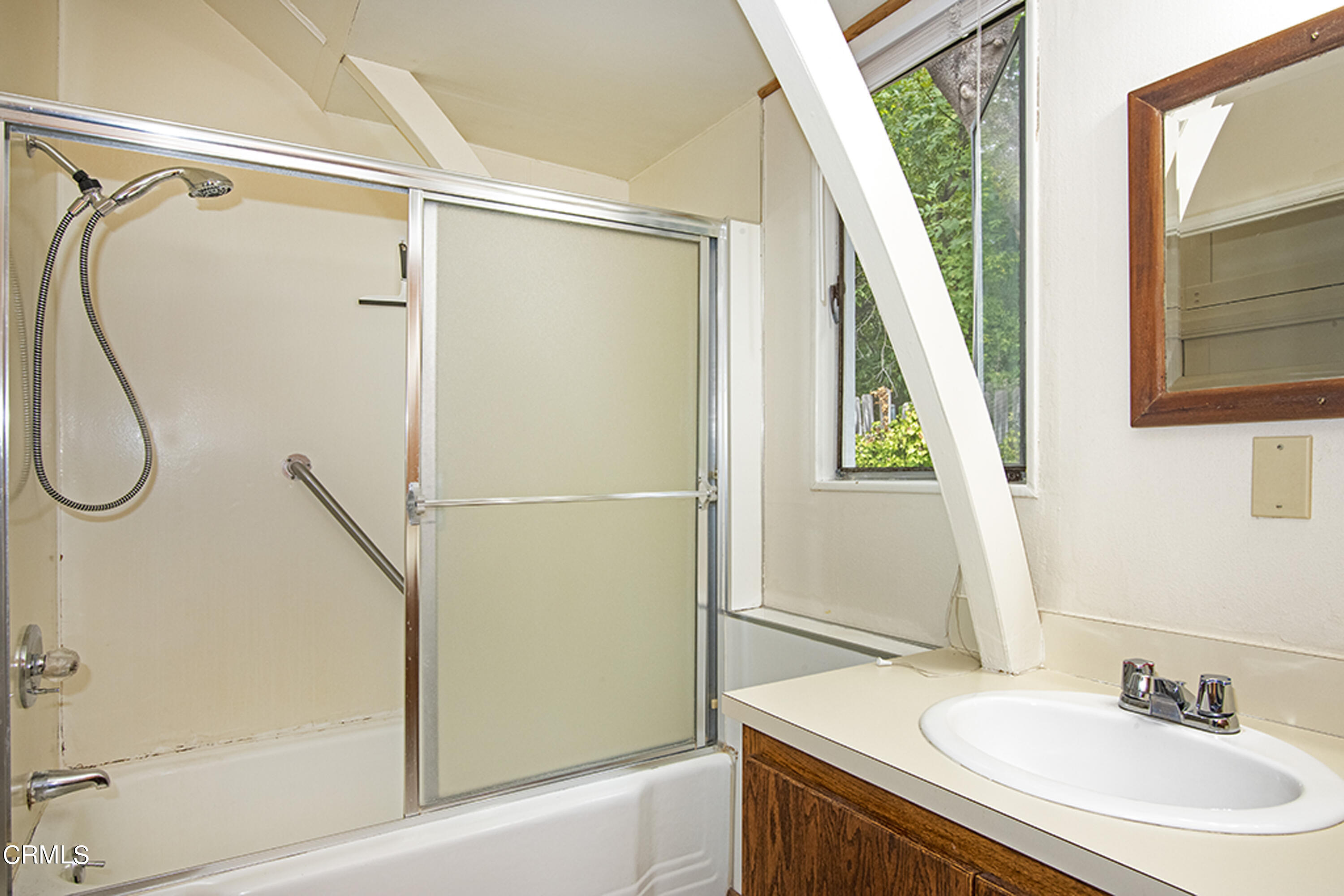 2888 Reposa Lane Altadena, CA 91001 - Photo 43 of 60 a bathroom with a sink and a mirror
