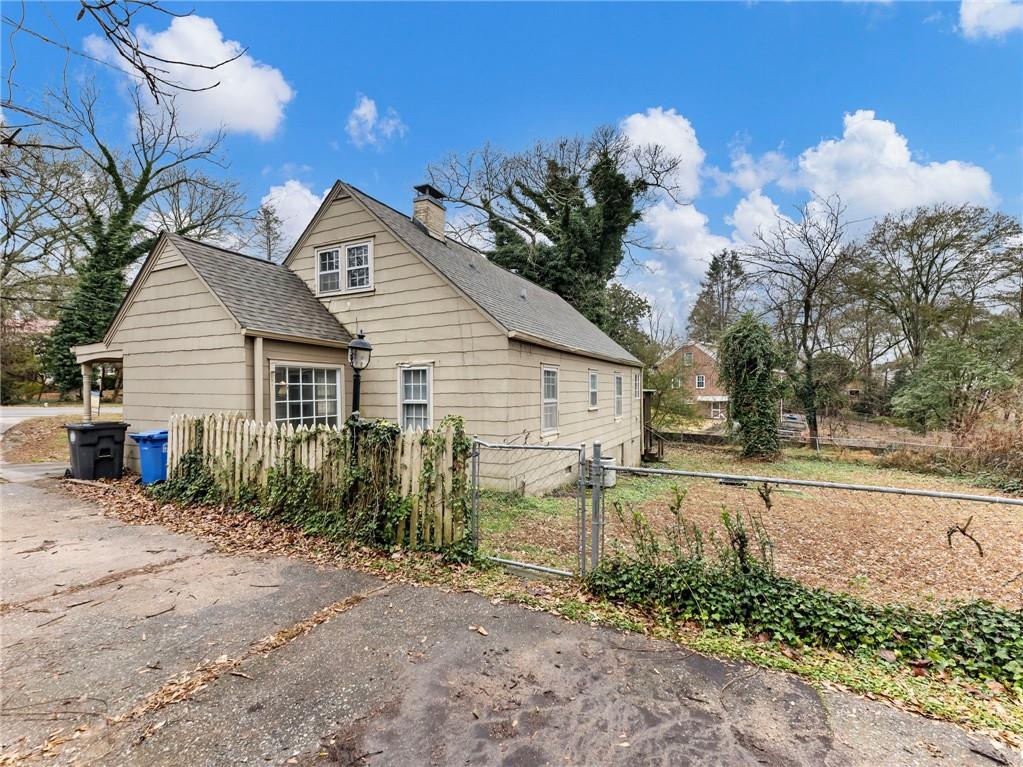 1093 Enota Avenue Northeast Gainesville, GA 30501 - Photo 39 of 47 a view of a backyard of the house