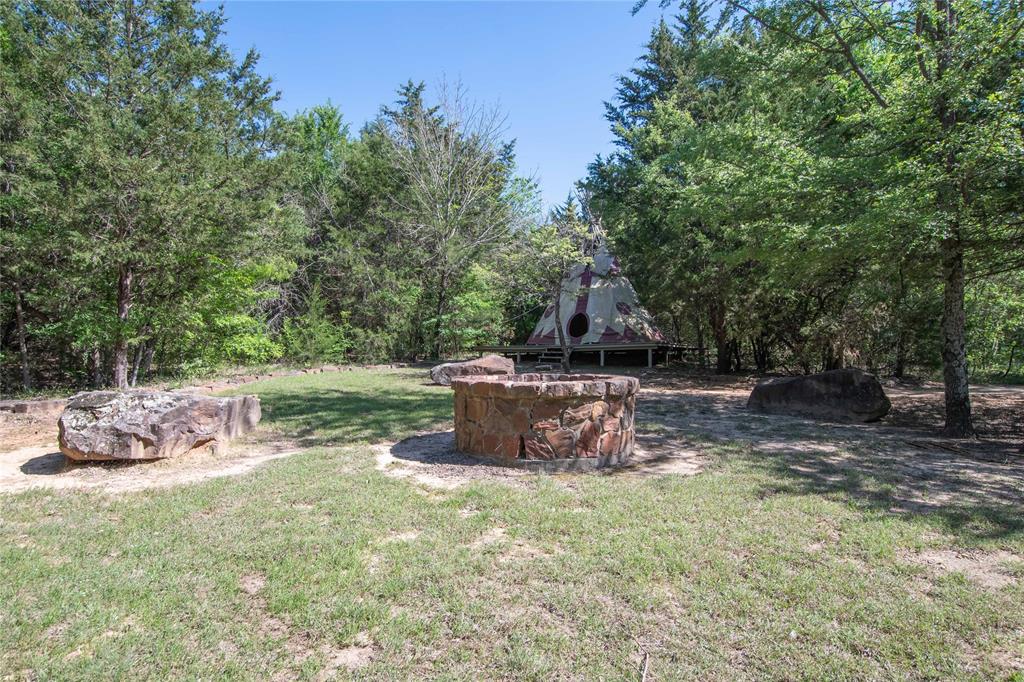 307 Sun Valley Mabank, TX 75147 - Photo 34 of 34 Fire Pit & Tipi