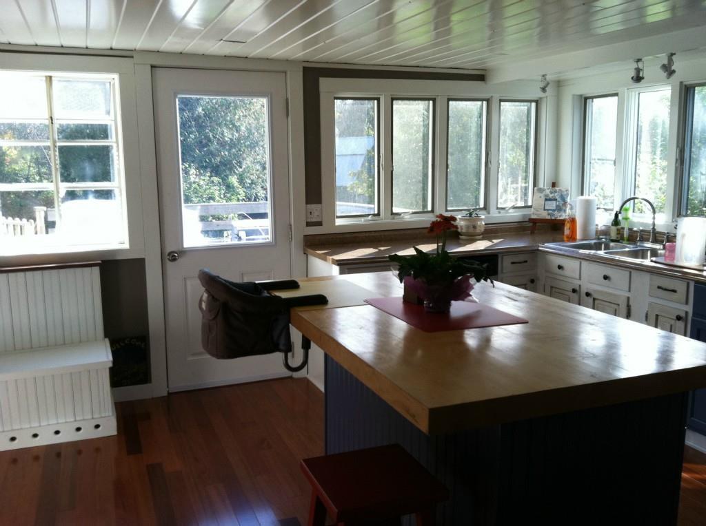 26 Molyneaux Road Camden, ME 04843 - Photo 14 of 35 Kitchen, with bench to the left, and...