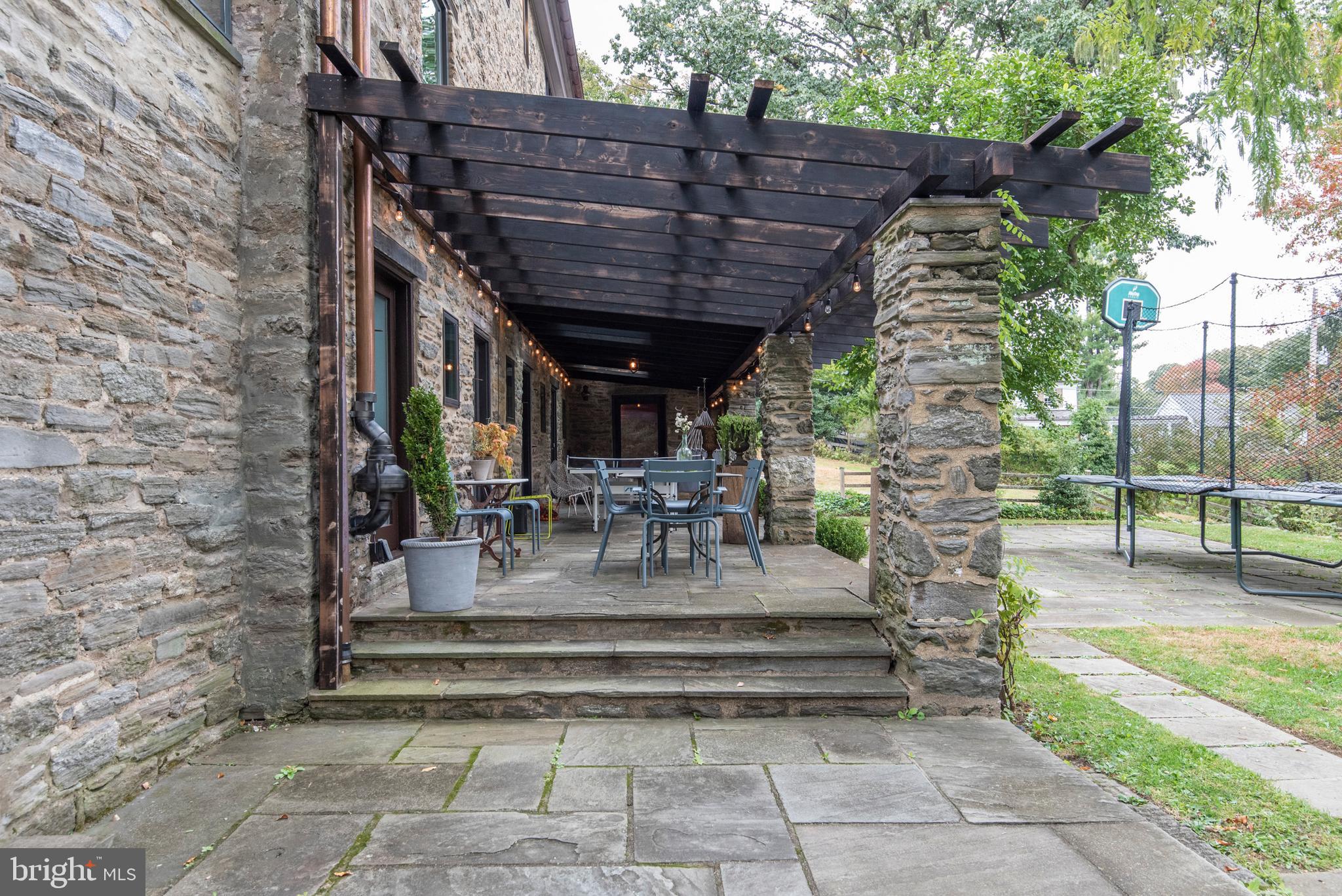 600 St Andrews Road Philadelphia, PA 19118 - Photo 44 of 60 Rear exterior patio