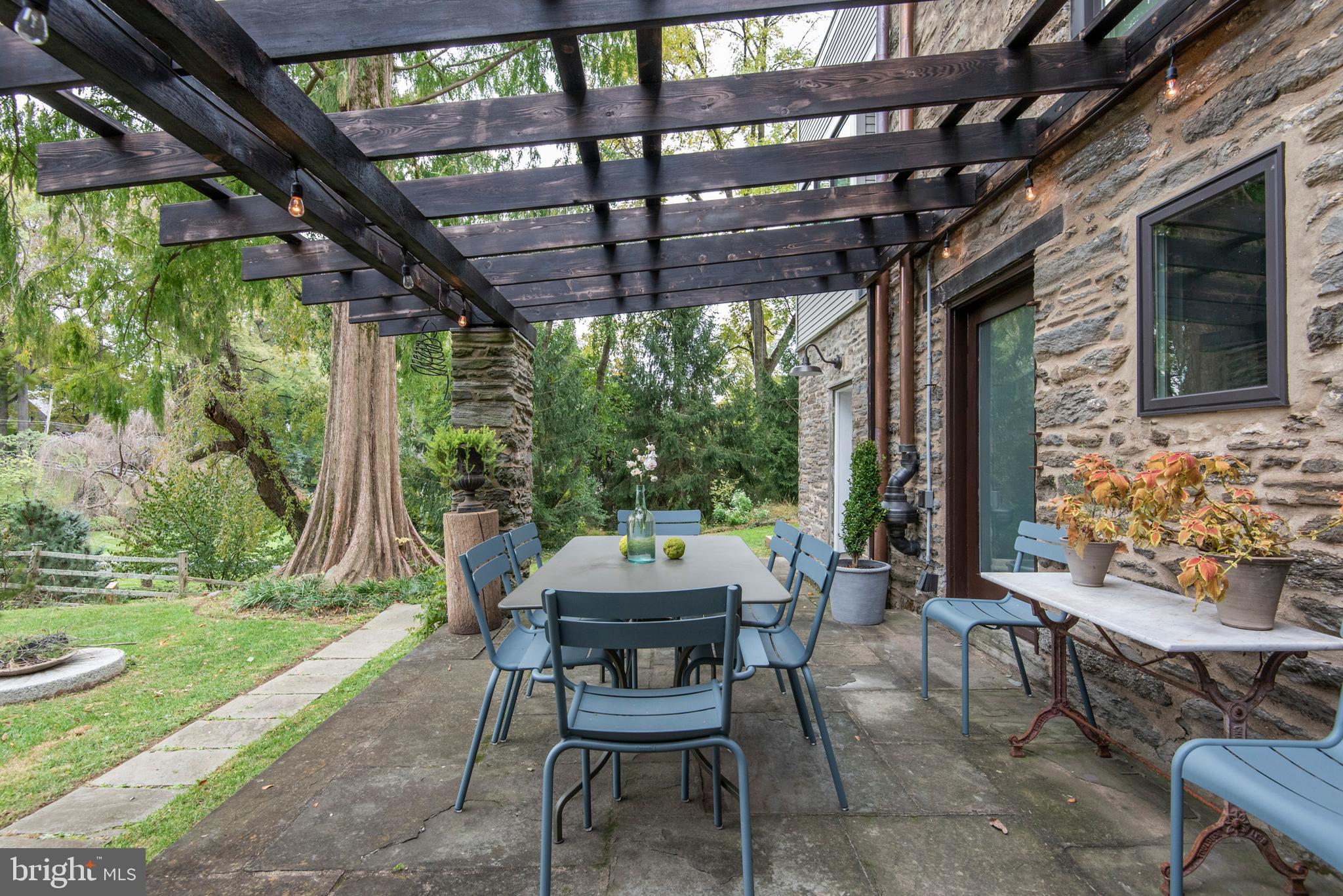 600 St Andrews Road Philadelphia, PA 19118 - Photo 45 of 60 Rear exterior patio